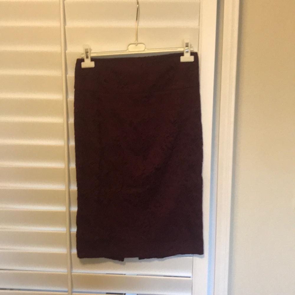 Express Lace Pencil Skirt